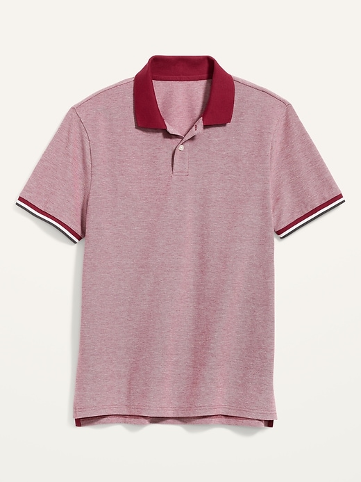 Image number 4 showing, Moisture-Wicking Birdseye Pique Pro Polo Shirt