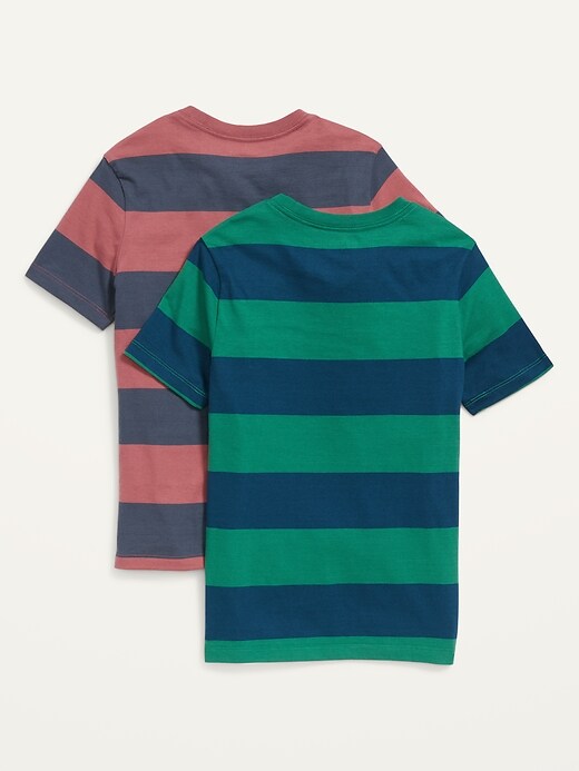 View large product image 2 of 2. Softest Rugby-Stripe T-Shirt 2-Pack For Boys