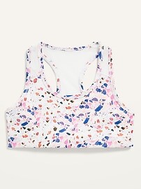 PowerPress Racerback Sports Bra for Girls