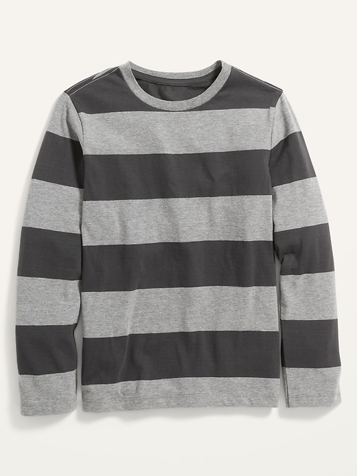 View large product image 1 of 2. Softest Striped Long-Sleeve T-Shirt For Boys