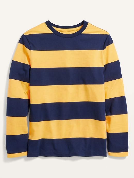 View large product image 1 of 1. Softest Striped Long-Sleeve T-Shirt For Boys