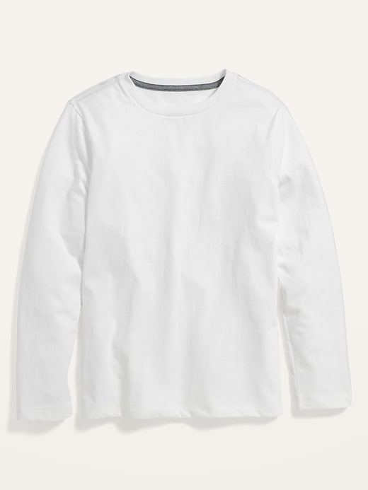 Old Navy Gender-Neutral Softest Long-Sleeve T-Shirt For Kids. 1