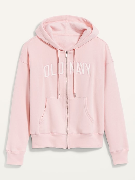 Image number 4 showing, Logo-Graphic Zip-Front Hoodie for Women