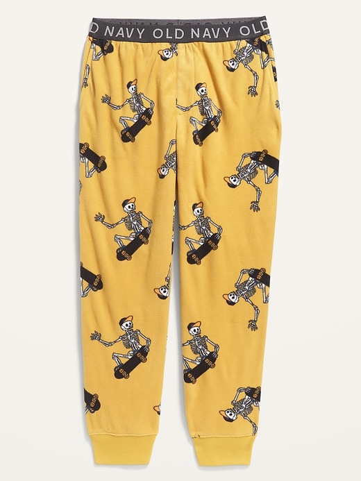 View large product image 1 of 1. Microfleece Pajama Jogger Pants for Boys