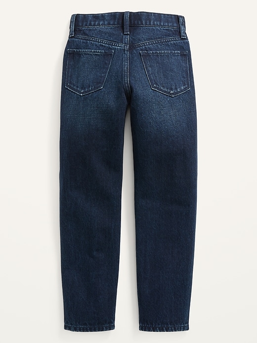Image number 3 showing, High-Waisted O.G. Straight Built-In Tough Dark-Wash Jeans for Girls