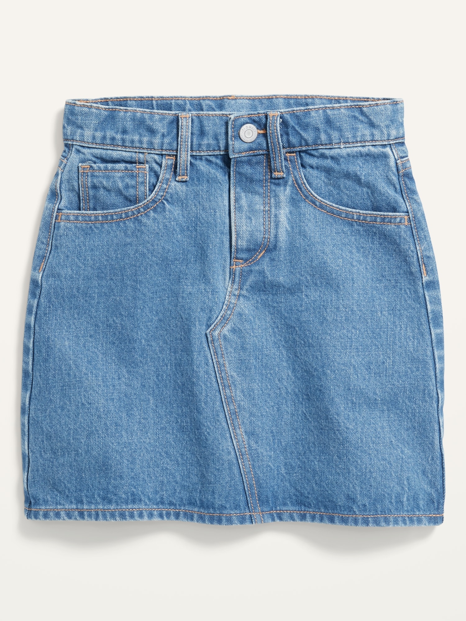 High-Waisted Button-Fly Jean Skirt for Girls | Old Navy