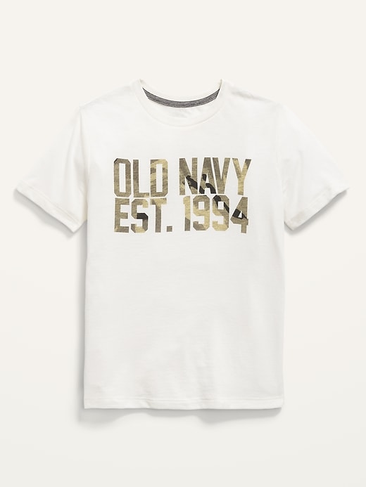 Old Navy Short-Sleeve Logo-Graphic T-Shirt for Boys. 1