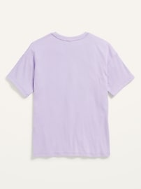 View large product image 3 of 3. UltraLite Go-Dry Rib-Knit Tunic T-Shirt for Girls