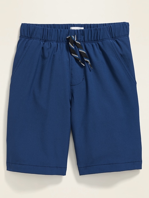 View large product image 2 of 2. Built-In Flex Tech Jogger Shorts For Boys