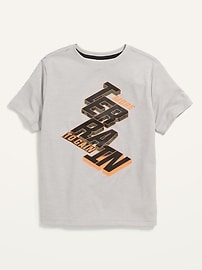 Go-Dry Short-Sleeve Graphic T-Shirt For Boys