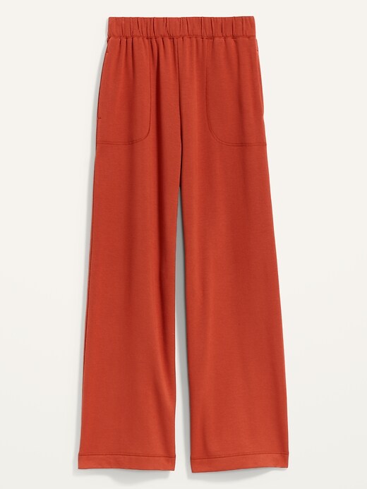 High-Waisted Cozy-Knit Wide-Leg Pajama Pants for Women | Old Navy