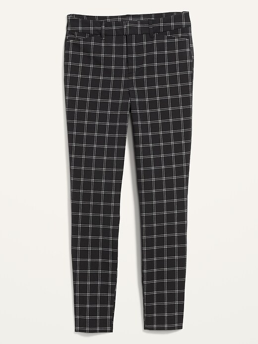 Image number 4 showing, High-Waisted Printed Pixie Skinny Ankle Pants