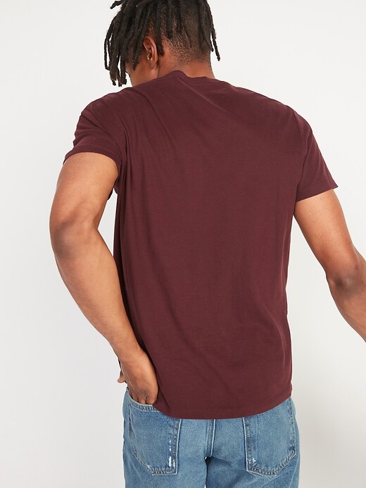 View large product image 2 of 3. Soft-Washed Crew-Neck T-Shirt for Men