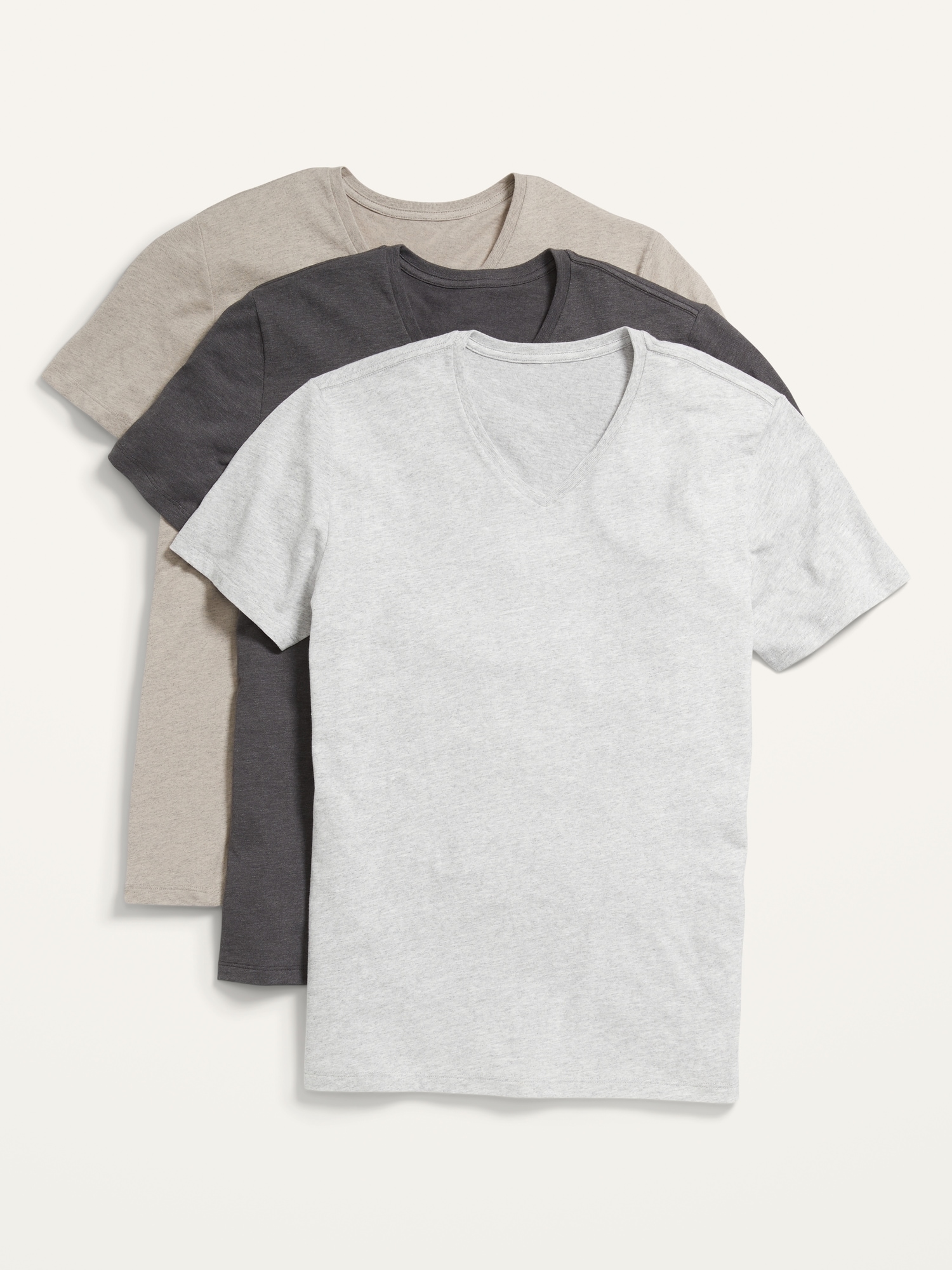 Soft Washed V Neck Tee Pack For Men Old Navy