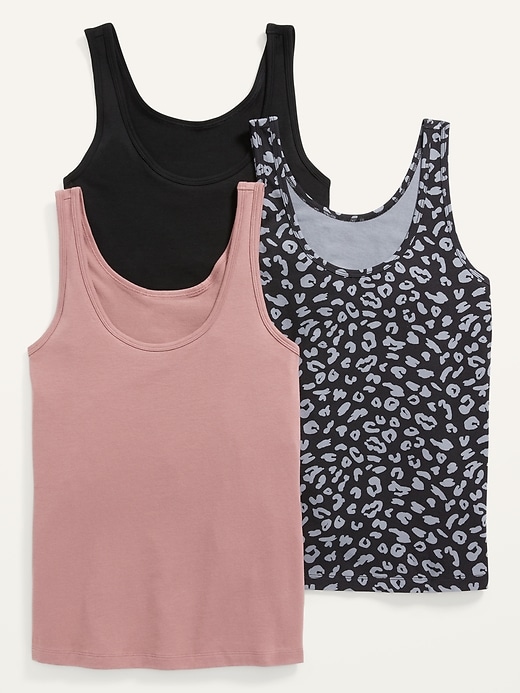 View large product image 1 of 2. First-Layer Tank Top 3-Pack for Women