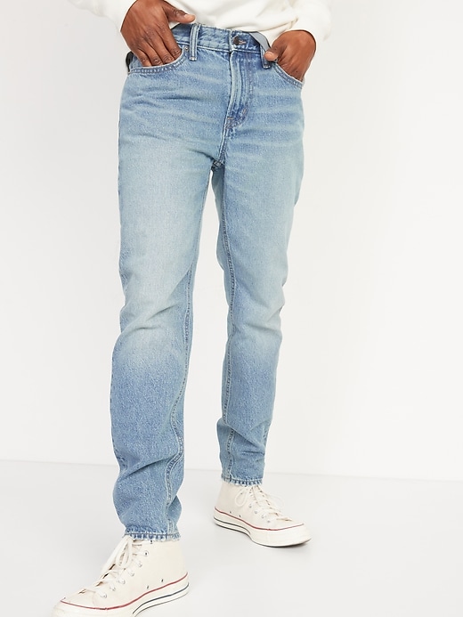 Image number 1 showing, Original Straight Taper Non-Stretch Jeans