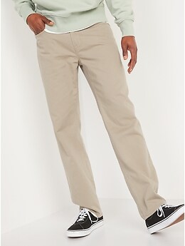 old navy relaxed fit khakis