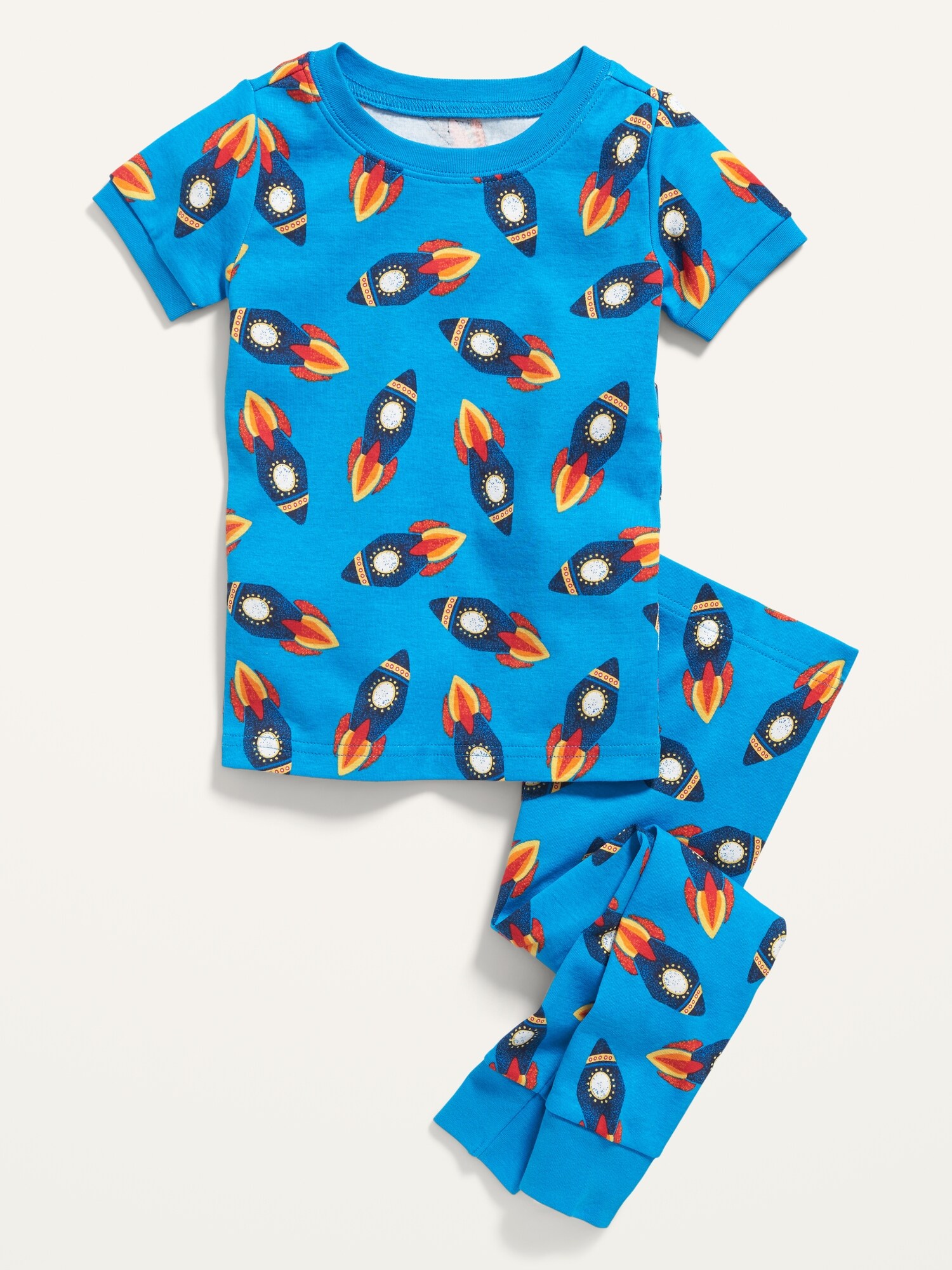 Unisex Printed Pajama Set for Toddler & Baby Old Navy