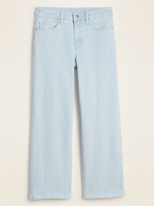 Image number 4 showing, High-Waisted Slim Wide-Leg Jeans for Women
