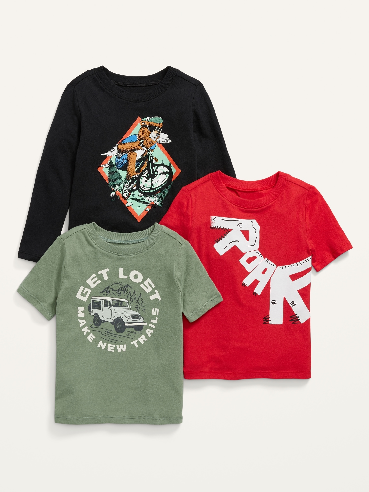 Unisex 3-Pack Graphic T-Shirt for Toddler | Old Navy