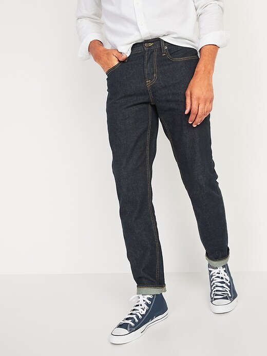 Athletic Taper Cotton Non-Stretch Jeans 