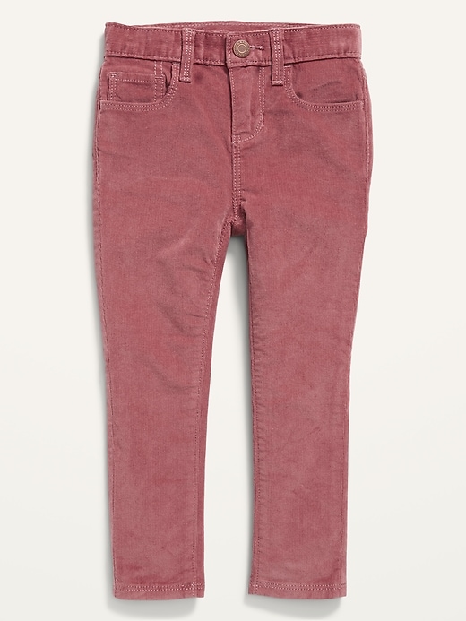 View large product image 1 of 2. Built-In Warm Rockstar Super Skinny Corduroy Pants for Toddler Girls