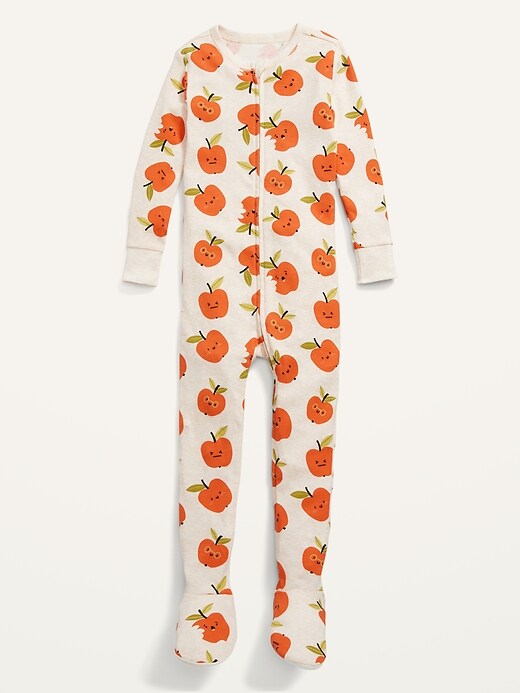 View large product image 1 of 1. Unisex Printed Sleep & Play Footie Pajama One-Piece for Toddler & Baby