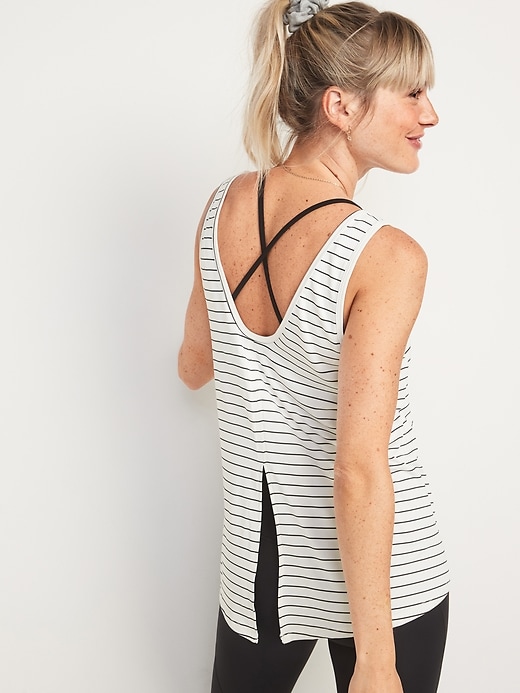 Image number 2 showing, Breathe ON Tie-Back Tank Top