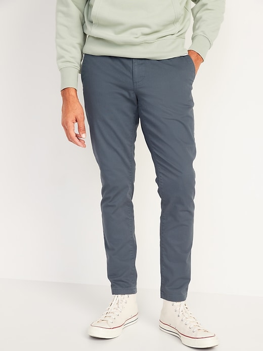 View large product image 1 of 1. Slim Taper Built-In Flex OGC Chino Pull-On Pants