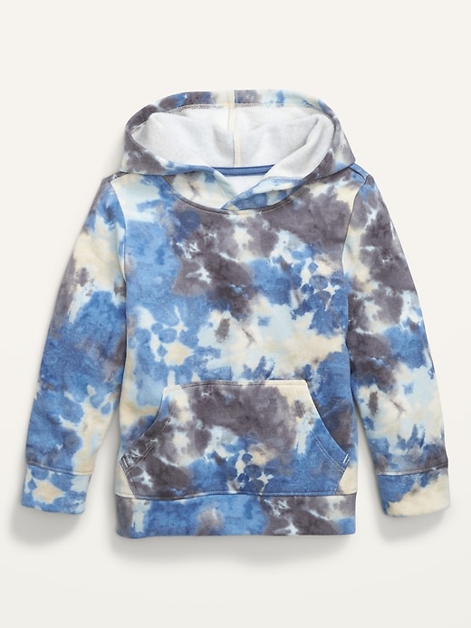 View large product image 1 of 2. Unisex Tie-Dye Pullover Hoodie for Toddler