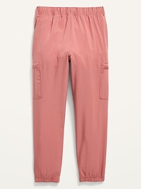 View large product image 4 of 4. StretchTech Cargo Jogger Performance Pants for Girls