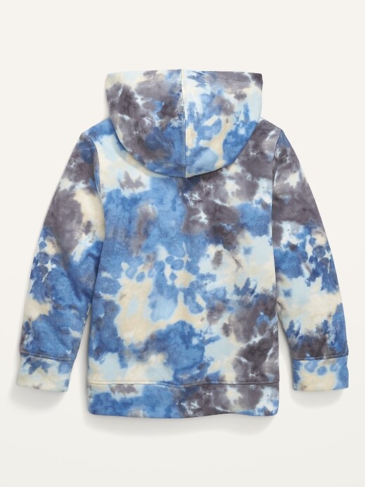 View large product image 2 of 2. Unisex Tie-Dye Pullover Hoodie for Toddler