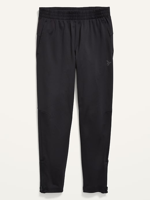 Go-Dry Ankle-Zip Tapered Track Pants For Boys