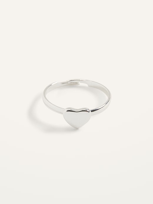 Old navy outlet heart ring