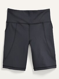 High-Waisted PowerSoft Side-Pocket Biker Shorts for Girls