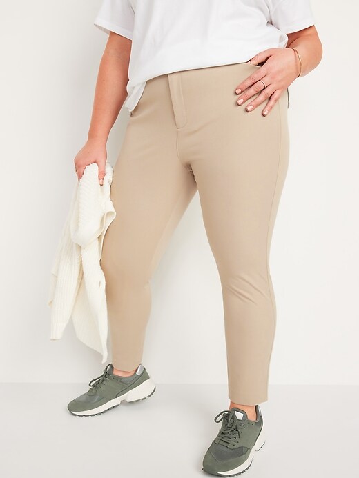 Image number 7 showing, High-Waisted Never-Fade Pixie Ankle Pants for Women