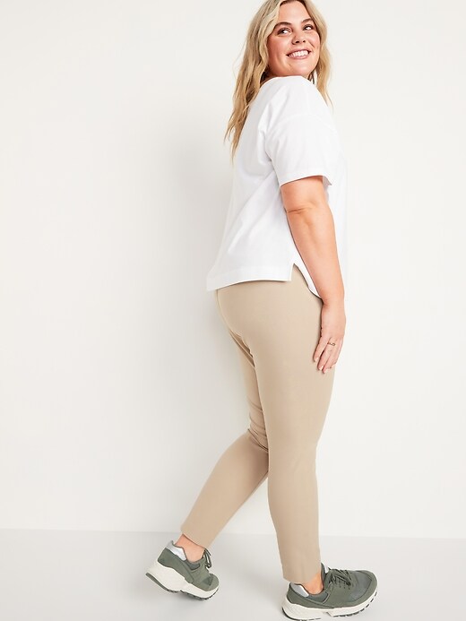 Image number 8 showing, High-Waisted Never-Fade Pixie Ankle Pants for Women