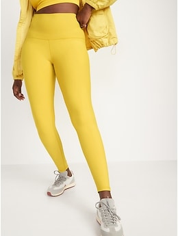 yellow leggings old navy