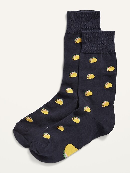 View large product image 2 of 2. Printed Novelty Statement Socks
