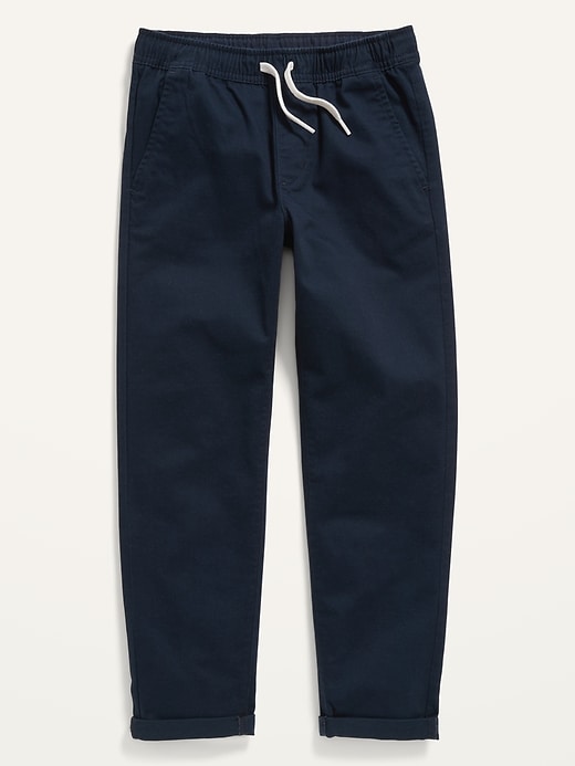 View large product image 1 of 2. Slim Taper Built-In Flex Pull-On Uniform Pants For Boys