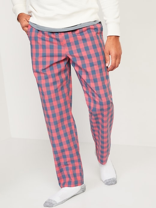 Old Navy - Patterned Poplin Pajama Pants for Men