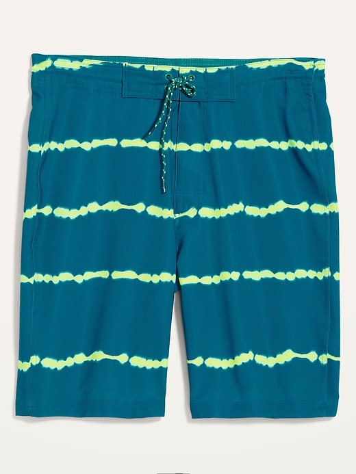 View large product image 2 of 2. Printed Built-In Flex Board Shorts -- 10-inch inseam