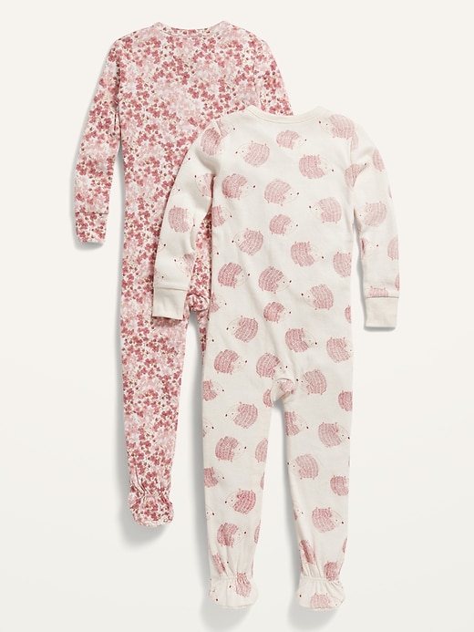 Unisex 2-Pack Sleep & Play Footie Pajama One-Piece for Toddler & Baby