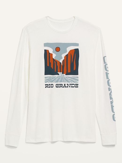 Image number 4 showing, Soft-Washed Long-Sleeve Graphic Layering T-Shirt
