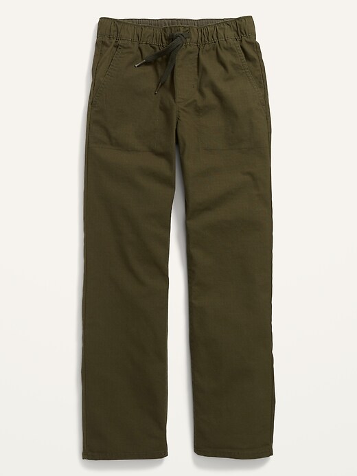 View large product image 1 of 1. Straight Built-In Flex Ripstop Pull-On Pants For Boys