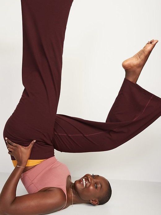 Image number 3 showing, Extra High-Waisted PowerChill Wide-Leg Pants
