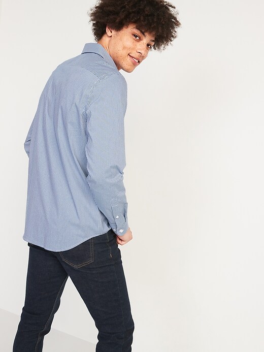 old navy men's slim fit pro signature dress shirt reviews Slim-Fit Pro Signature Performance Dress Shirt for Men