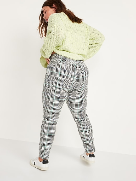 Image number 8 showing, High-Waisted Printed Pixie Skinny Pants