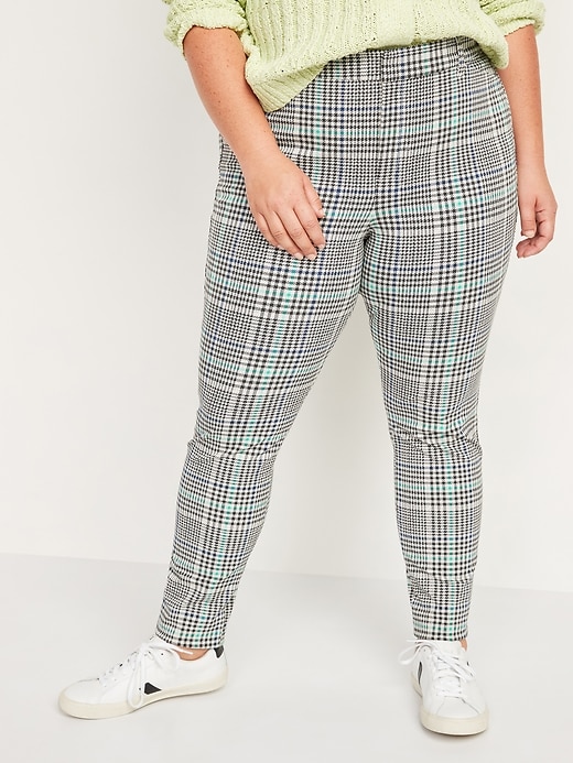 Image number 7 showing, High-Waisted Printed Pixie Skinny Pants