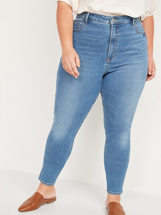 Image number 7 showing, Extra High-Waisted Rockstar 360° Stretch Super Skinny Jeans for Women